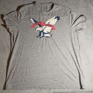 EUC American Eagle Outfitters Grey Athletic Tee Shirt - Size XXL